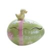 Lovely Duck Ceramic Egg Shape Jewelry Box Organizer Storage Case for Rings Bracelet Necklace Earrings