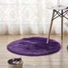 1pc, Plush Imitation Wool Area Rug for Home Living Room and Bedroom - Soft and Durable Floor Mat for Home Decor