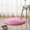 1pc, Plush Imitation Wool Area Rug for Home Living Room and Bedroom - Soft and Durable Floor Mat for Home Decor