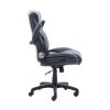 Air Lumbar Bonded Leather Manager Office Chair