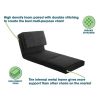 Soft Suede 3 Position Convertible Lounge Flip Chair