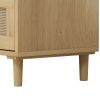 31.50"3-Drawers Rattan Storage Cabinet Rattan Drawer,for Bedroom,Living Room,Dining Room,Hallways