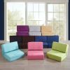 Soft Suede 3 Position Convertible Lounge Flip Chair