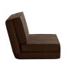 Soft Suede 3 Position Convertible Lounge Flip Chair