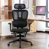 Ergonomic Mesh Office Chair with 2D Adjustable Armrest,High Back Desk Computer Chair,Ergonomic Office Chair with Wheels for Home & Office